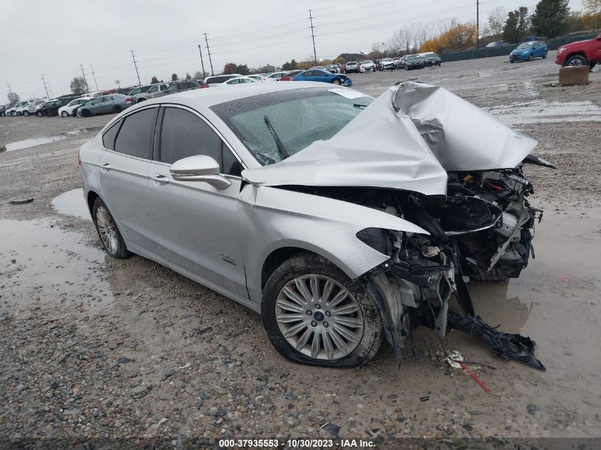 2016 FORD FUSION ENERGI SE LUXURY - 3FA6P0PU7GR278473