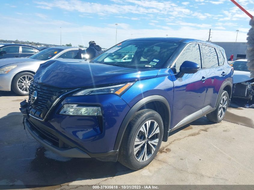 VIN 5N1AT3BA3MC848392 2021 NISSAN ROGUE SV