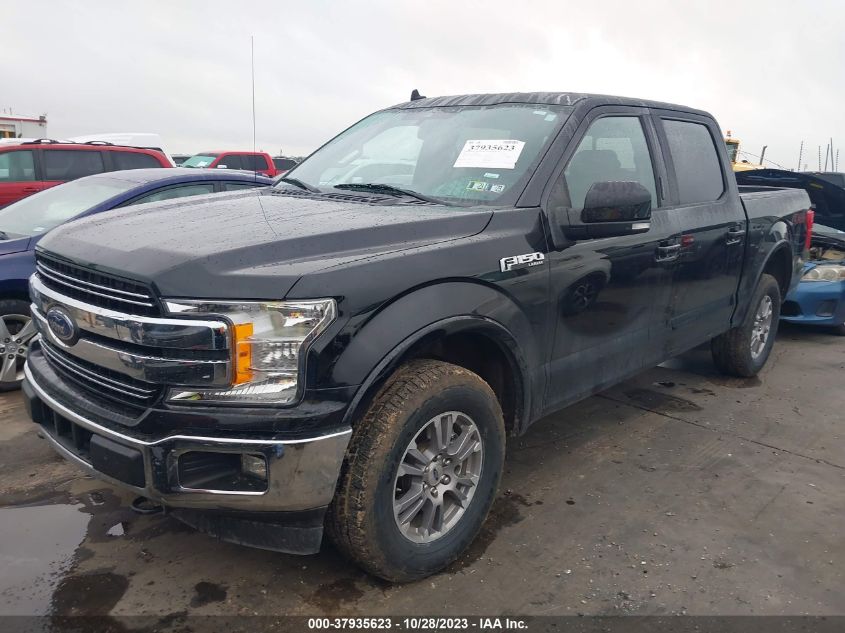 VIN 1FTEW1EP2LFA95369 2020 FORD F-150 LARIAT