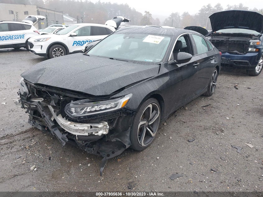 VIN 1HGCV1F33KA064067 2019 HONDA ACCORD SPORT