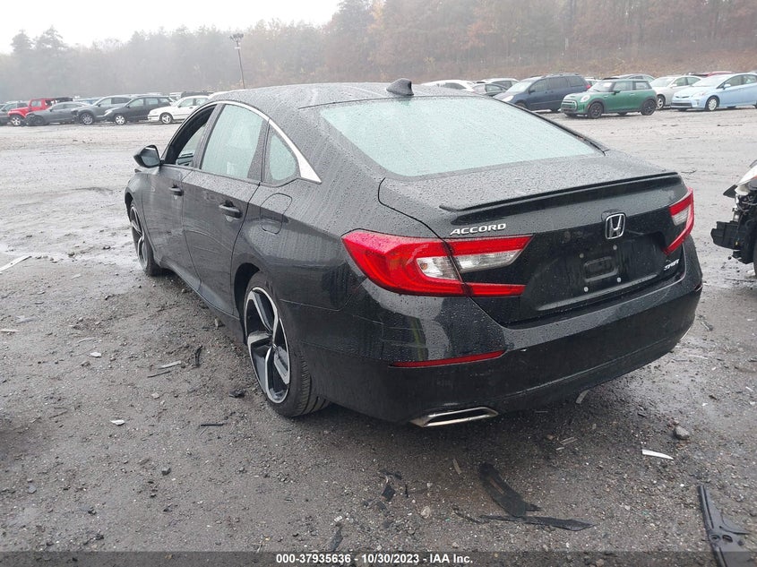 VIN 1HGCV1F33KA064067 2019 HONDA ACCORD SPORT
