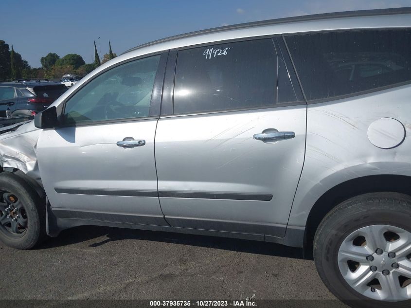 2017 CHEVROLET TRAVERSE LS - 1GNKRFKD3HJ245096