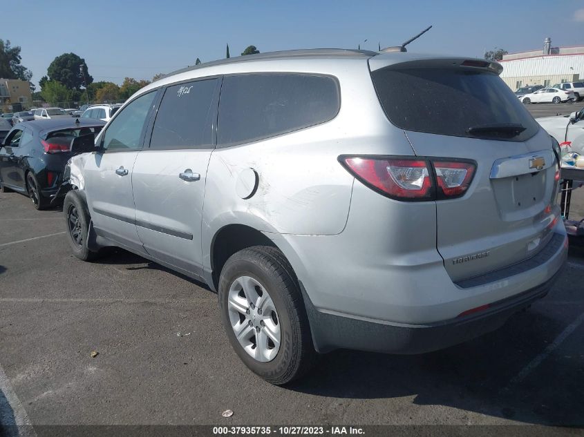 2017 CHEVROLET TRAVERSE LS - 1GNKRFKD3HJ245096
