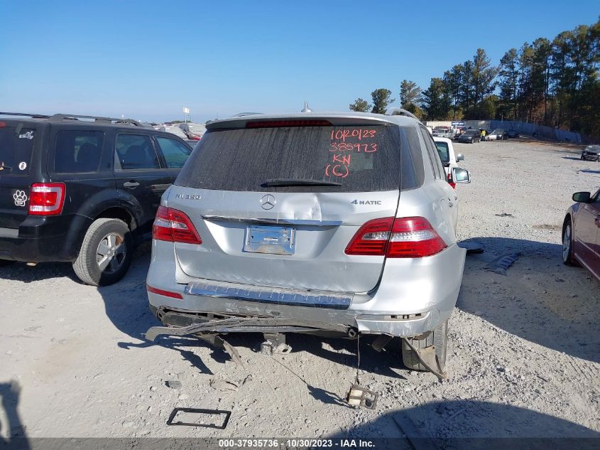 2014 MERCEDES-BENZ ML 350 4JGDA5HB3EA385973