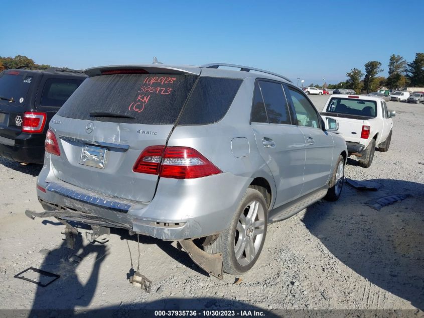 2014 MERCEDES-BENZ ML 350 4JGDA5HB3EA385973
