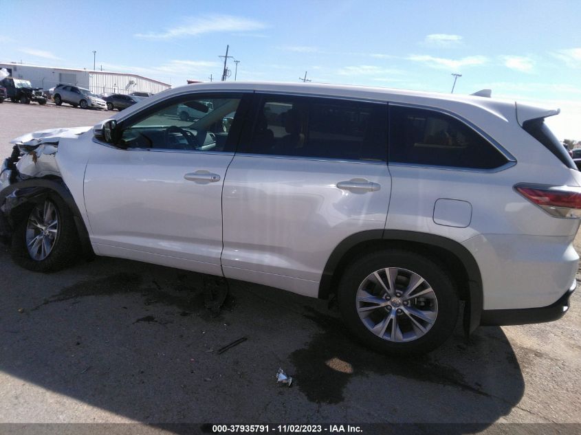2015 TOYOTA HIGHLANDER LE - 5TDZKRFH5FS050353