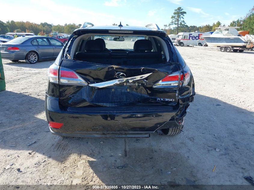 2013 LEXUS RX 350 - 2T2ZK1BA2DC090742