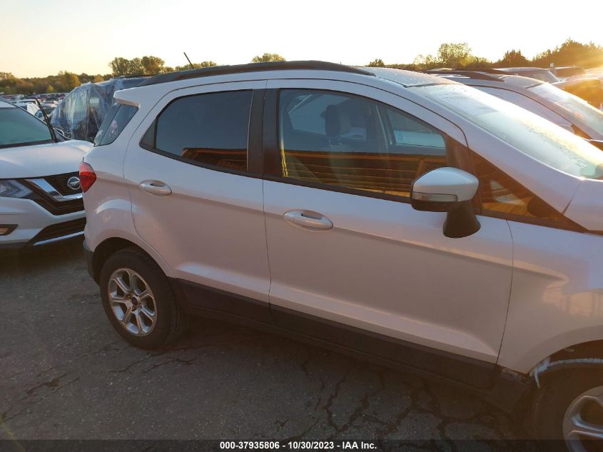 2018 FORD ECOSPORT SE - MAJ3P1TE8JC159148