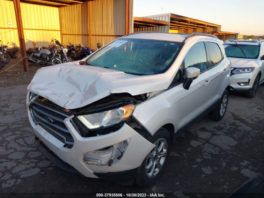 2018 FORD ECOSPORT SE - MAJ3P1TE8JC159148