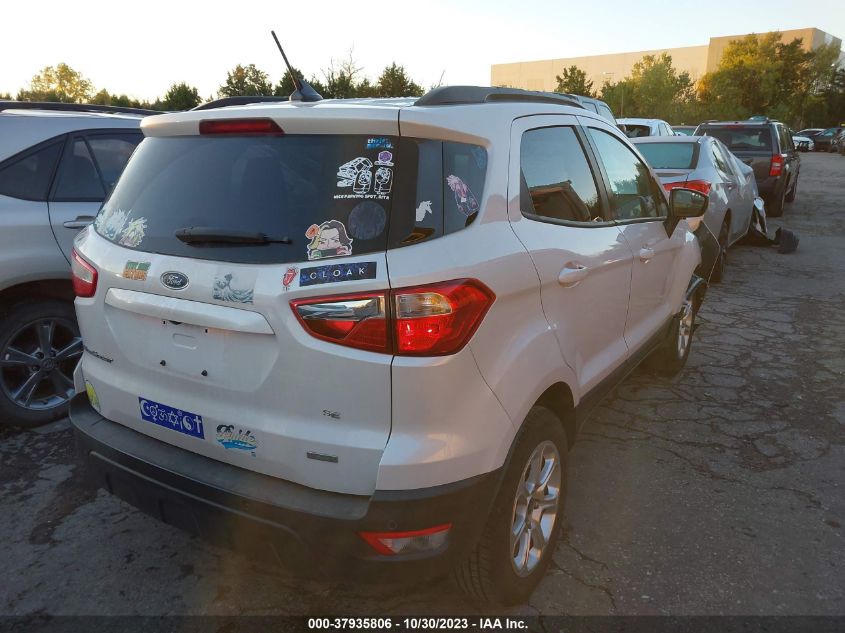 2018 FORD ECOSPORT SE - MAJ3P1TE8JC159148