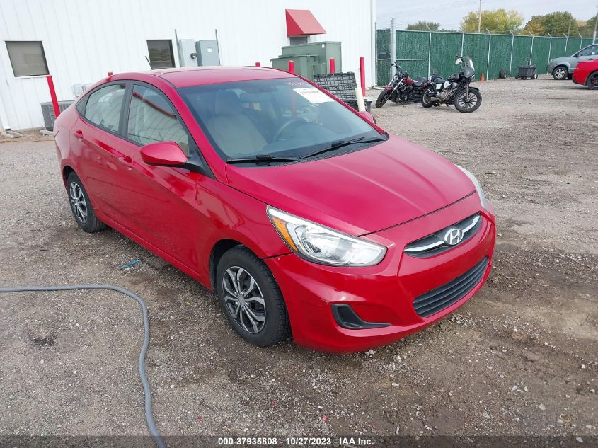 2013 HYUNDAI ACCENT GLS - KMHCT4AE3DU387871