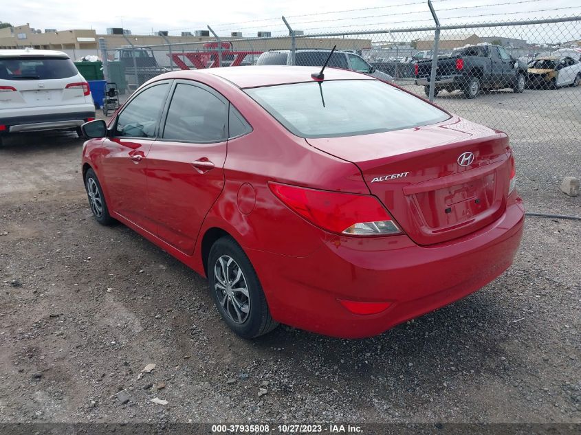 2013 HYUNDAI ACCENT GLS - KMHCT4AE3DU387871