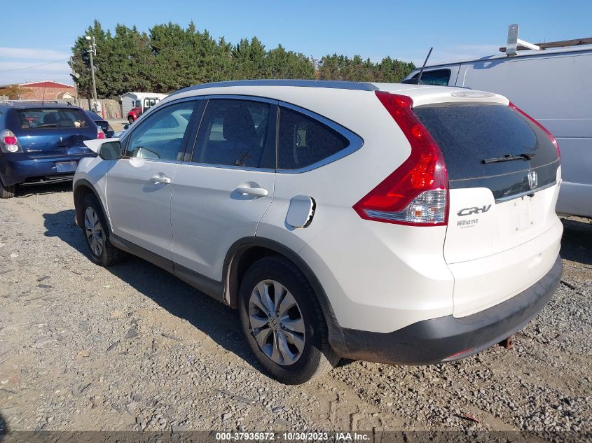 2013 HONDA CR-V EXL - 5J6RM4H79DL020430