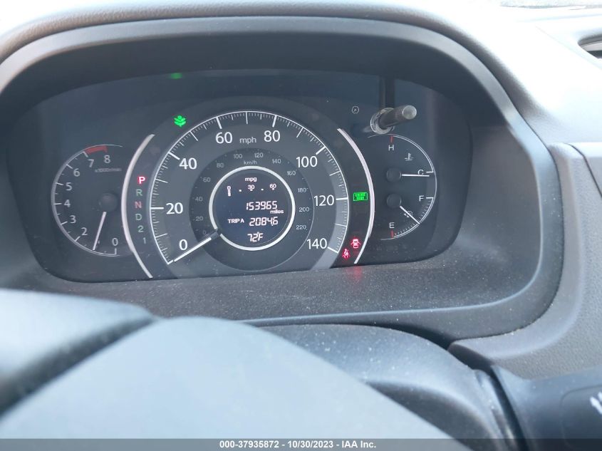 2013 HONDA CR-V EXL - 5J6RM4H79DL020430