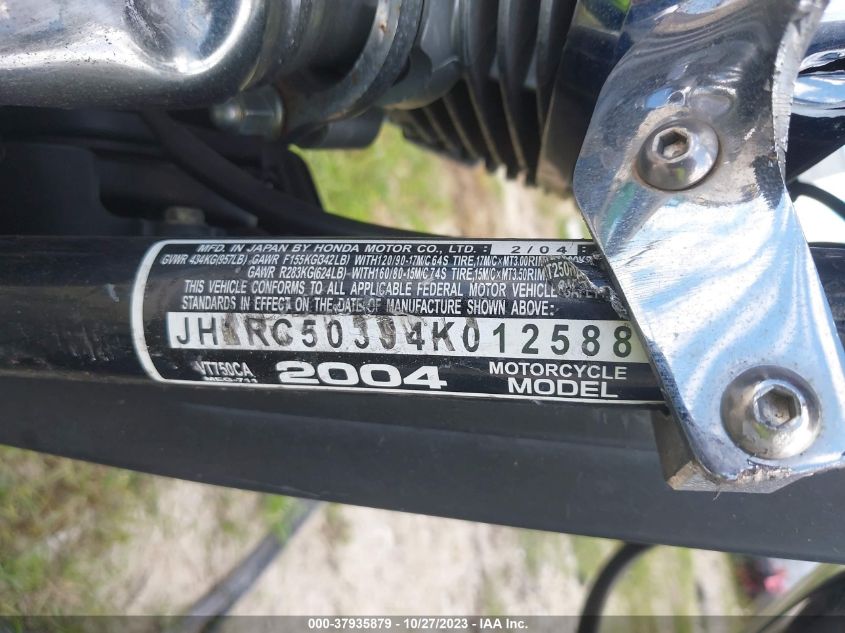 2004 HONDA VT750 CA JH2RC50394K012588