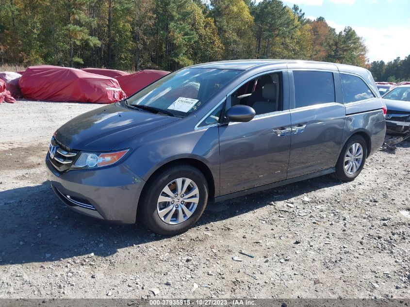 5FNRL5H47GB108842 2016 HONDA ODYSSEY, photo no. 2