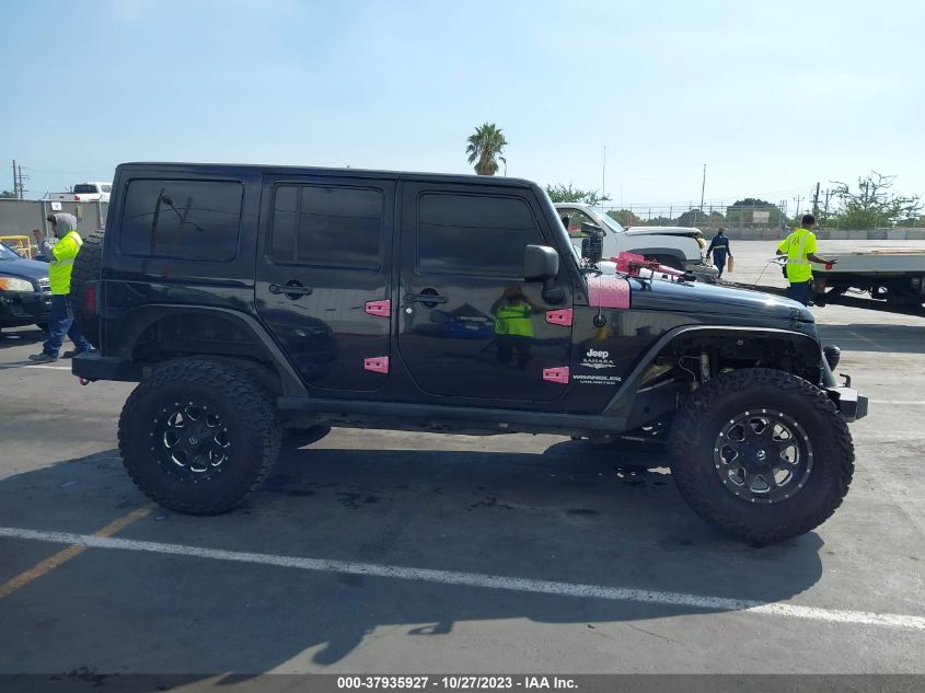 2014 JEEP WRANGLER UNLIMITED SAHARA - 1C4BJWEG2EL147120