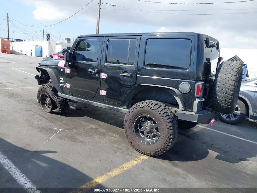 2014 JEEP WRANGLER UNLIMITED SAHARA - 1C4BJWEG2EL147120