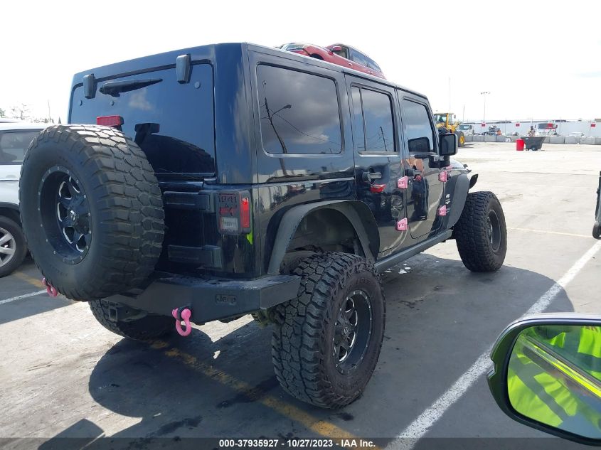 2014 JEEP WRANGLER UNLIMITED SAHARA - 1C4BJWEG2EL147120