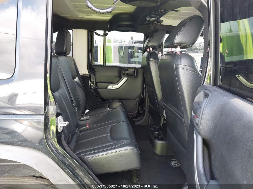 2014 JEEP WRANGLER UNLIMITED SAHARA - 1C4BJWEG2EL147120