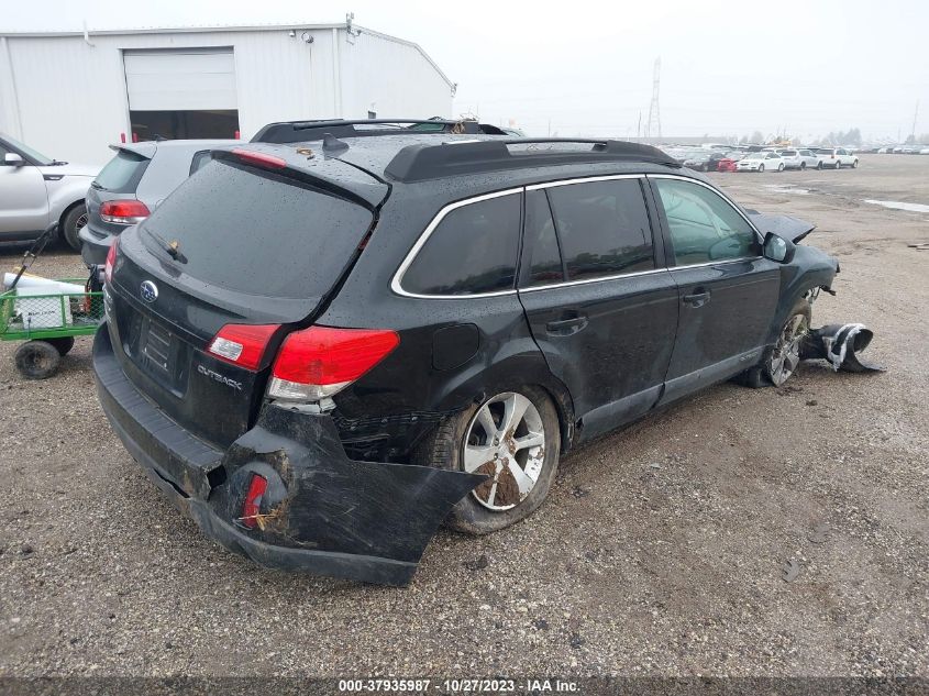 2014 SUBARU OUTBACK 2.5I LIMITED - 4S4BRCLC0E3257571