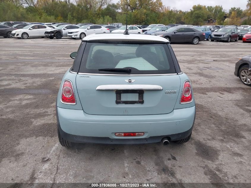 2013 MINI HARDTOP COOPER - WMWSU3C56DT688786