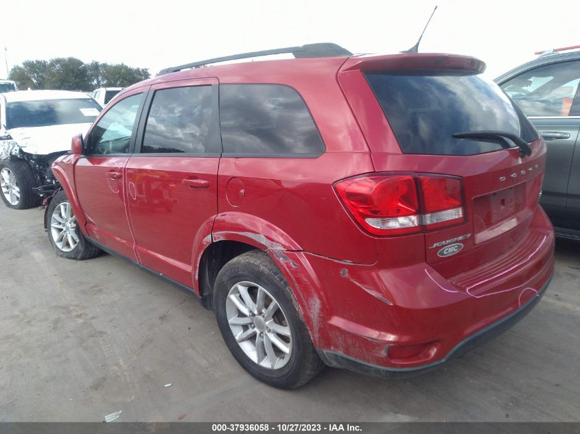 2015 DODGE JOURNEY SXT - 3C4PDCBG3FT604829