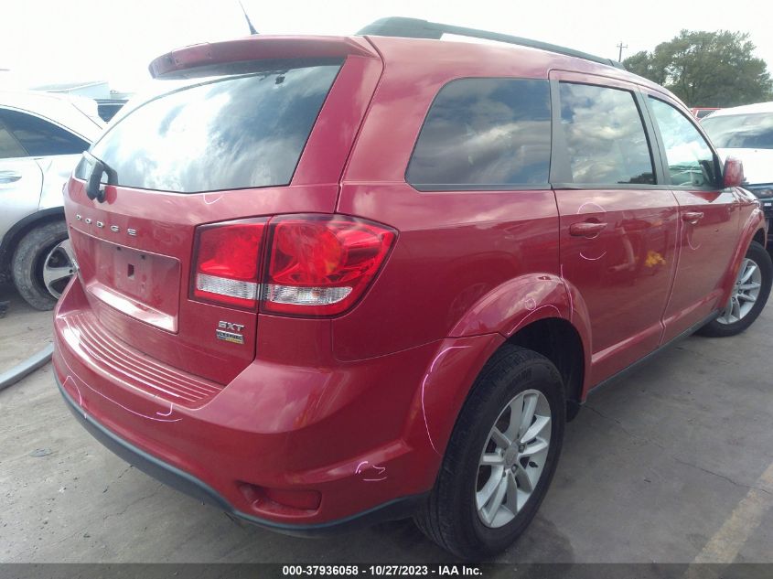 2015 DODGE JOURNEY SXT - 3C4PDCBG3FT604829
