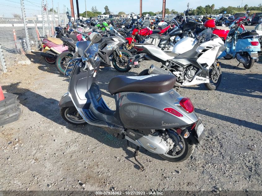 2022 VESPA PRIMAVERA/SPRINT 150 ZAPM818G4N5907571