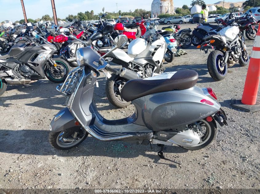 2022 VESPA PRIMAVERA/SPRINT 150 ZAPM818G4N5907571