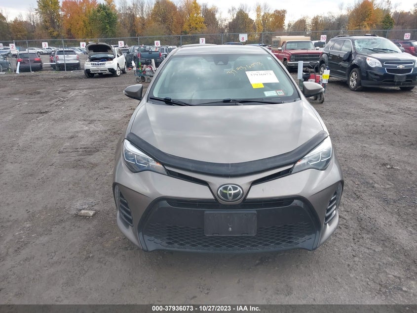 VIN 2T1BURHE7JC055764 2018 TOYOTA COROLLA L/LE/XLE/SE/XSE