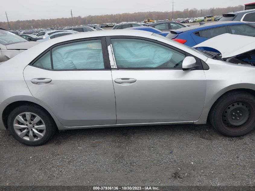 2015 TOYOTA COROLLA L/LE/S/S PLUS/LE PLUS - 2T1BURHE9FC475839