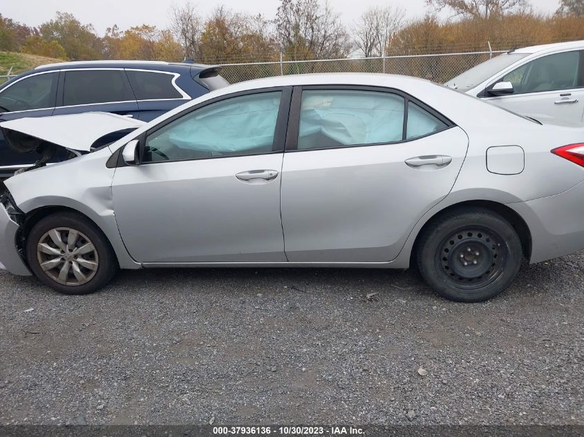 2015 TOYOTA COROLLA L/LE/S/S PLUS/LE PLUS - 2T1BURHE9FC475839