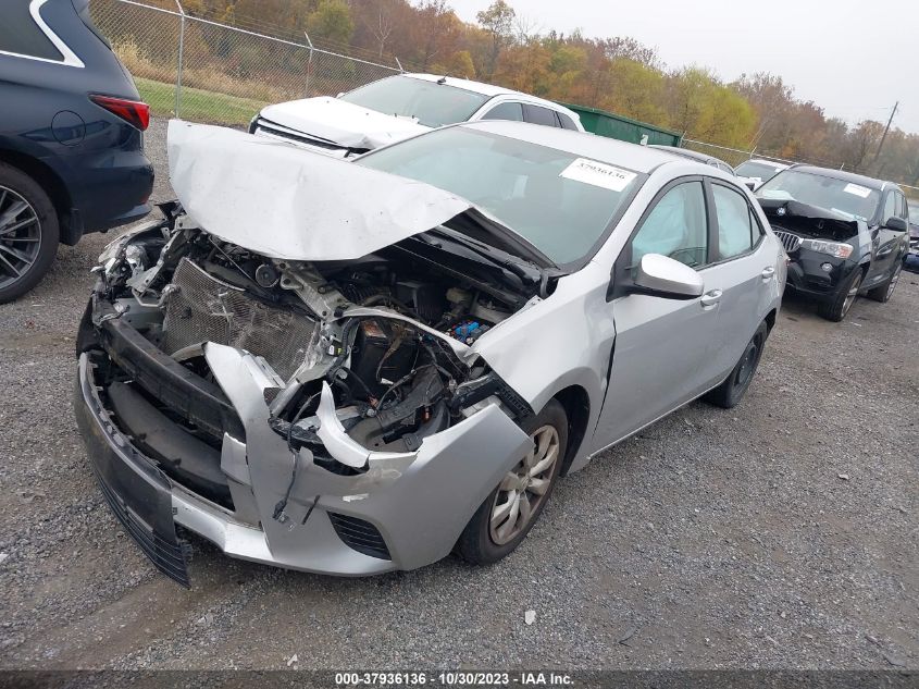 2015 TOYOTA COROLLA L/LE/S/S PLUS/LE PLUS - 2T1BURHE9FC475839