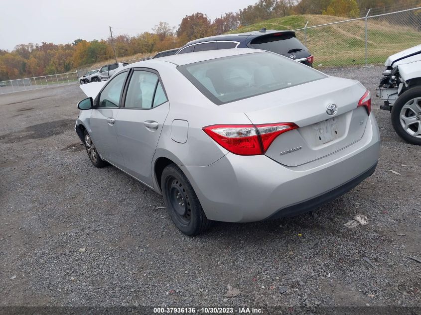 2015 TOYOTA COROLLA L/LE/S/S PLUS/LE PLUS - 2T1BURHE9FC475839