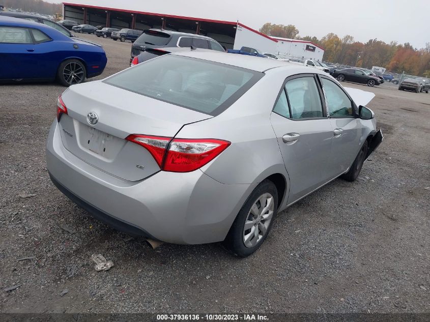 2015 TOYOTA COROLLA L/LE/S/S PLUS/LE PLUS - 2T1BURHE9FC475839