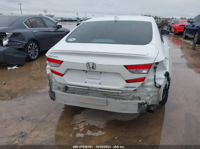 2019 HONDA ACCORD SPORT - 1HGCV1F37KA120267