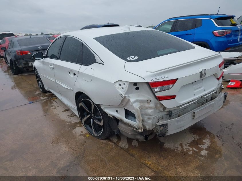 2019 HONDA ACCORD SPORT - 1HGCV1F37KA120267