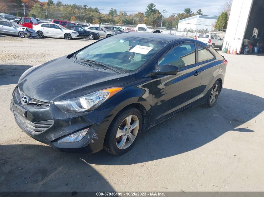 2013 HYUNDAI ELANTRA COUPE GS PZEV KMHDH6AE1DU022624