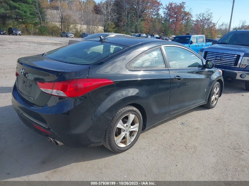 2013 HYUNDAI ELANTRA COUPE GS PZEV KMHDH6AE1DU022624