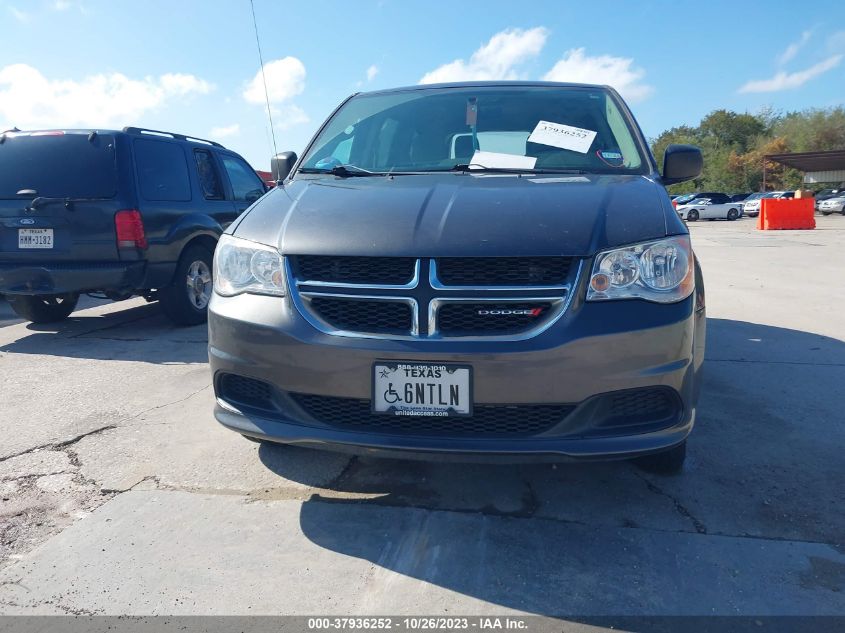 2017 DODGE GRAND CARAVAN SE - 2C4RDGBG2HR618260