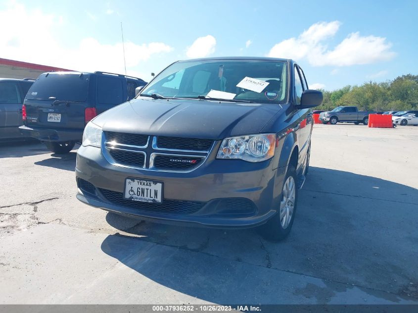 2017 DODGE GRAND CARAVAN SE - 2C4RDGBG2HR618260