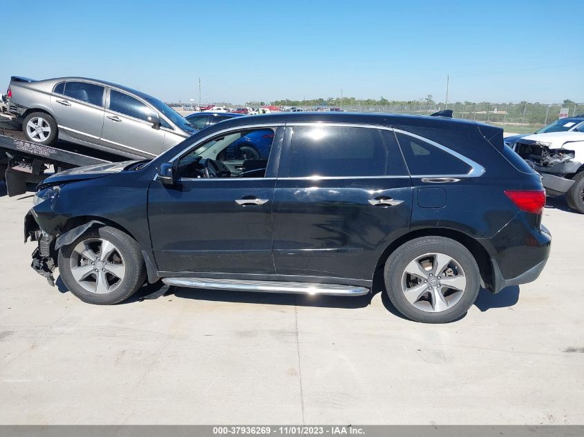 2014 ACURA MDX - 5FRYD4H22EB014249