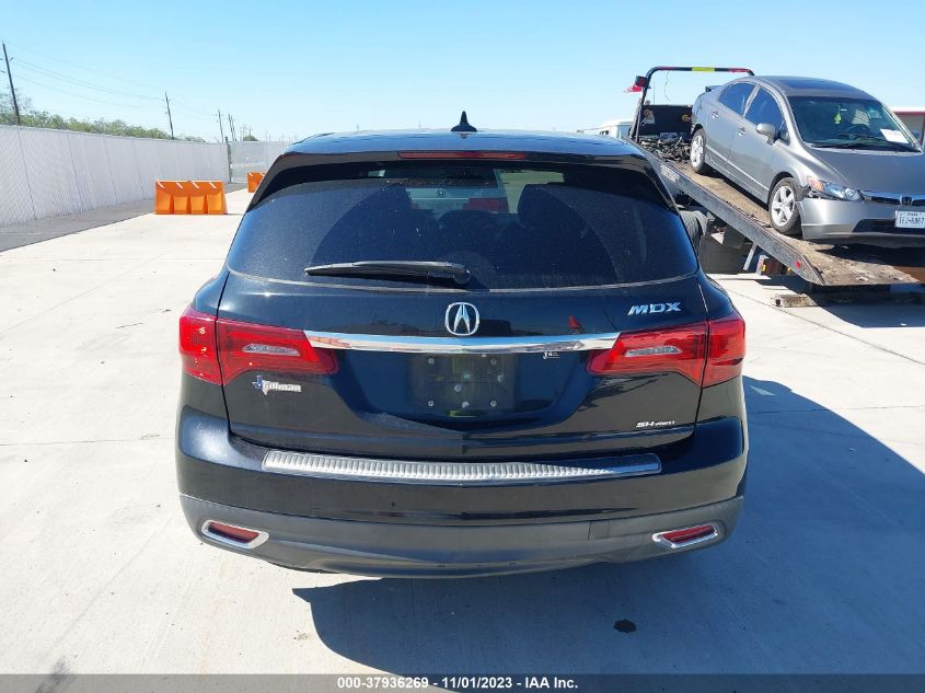 2014 ACURA MDX - 5FRYD4H22EB014249