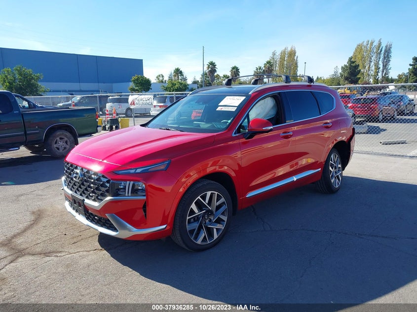 VIN 5NMS5DAL6NH436904 2022 HYUNDAI SANTA FE CALLIGRAPHY