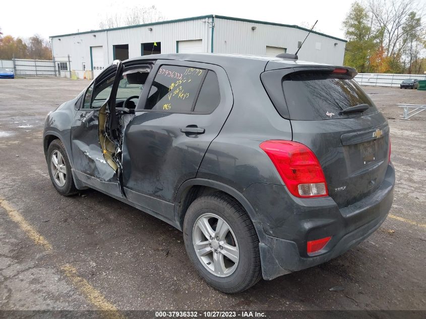 2019 CHEVROLET TRAX LS - 3GNCJKSB1KL392083