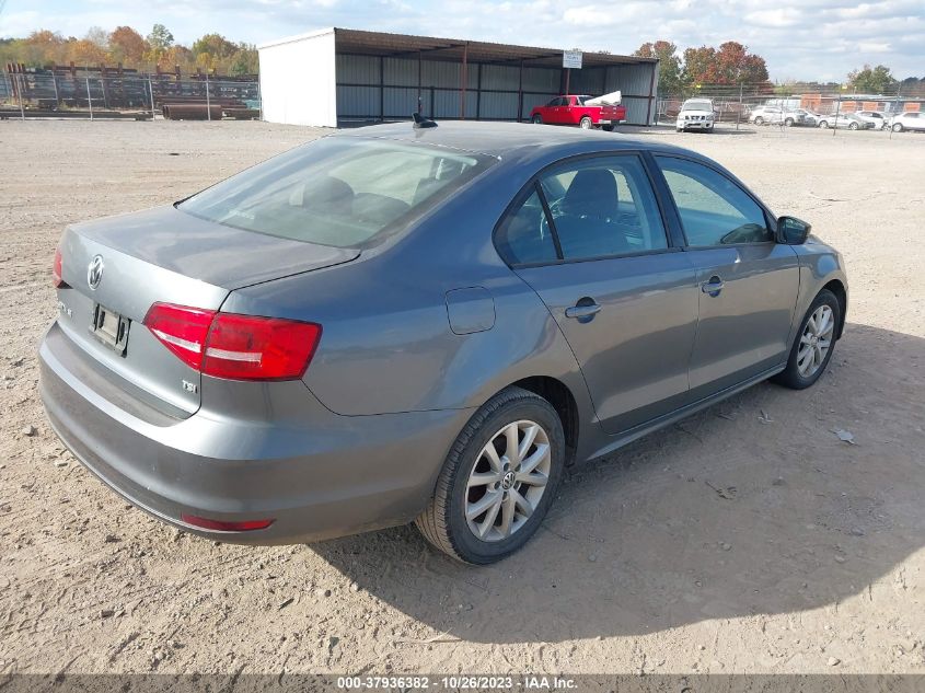 2015 VOLKSWAGEN JETTA SEDAN 1.8T SE - 3VWD17AJ1FM308960