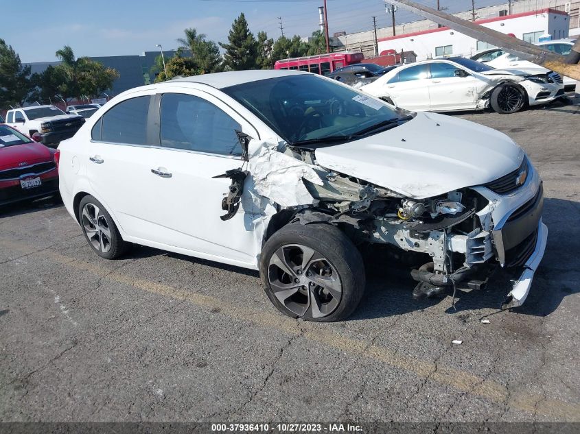 2017 CHEVROLET SONIC PREMIER - 1G1JF5SB8H4136310