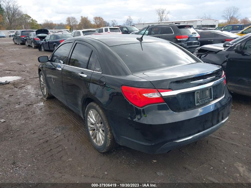 2013 CHRYSLER 200 LIMITED - 1C3CCBCG4DN747252
