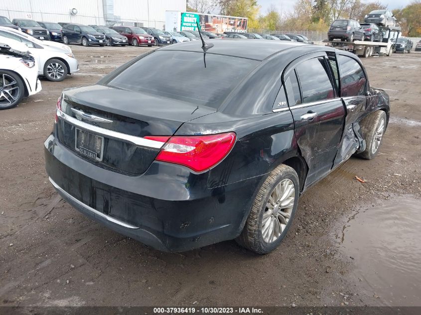 2013 CHRYSLER 200 LIMITED - 1C3CCBCG4DN747252